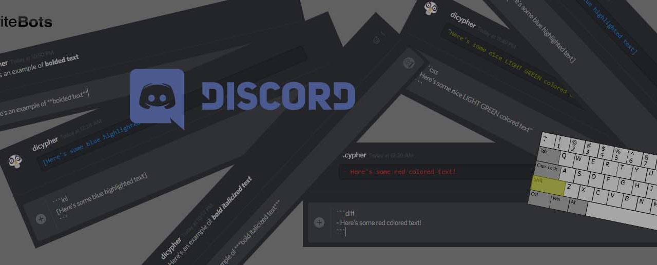 Discord Text Formatting Guide In 22 Colors Bold Italics