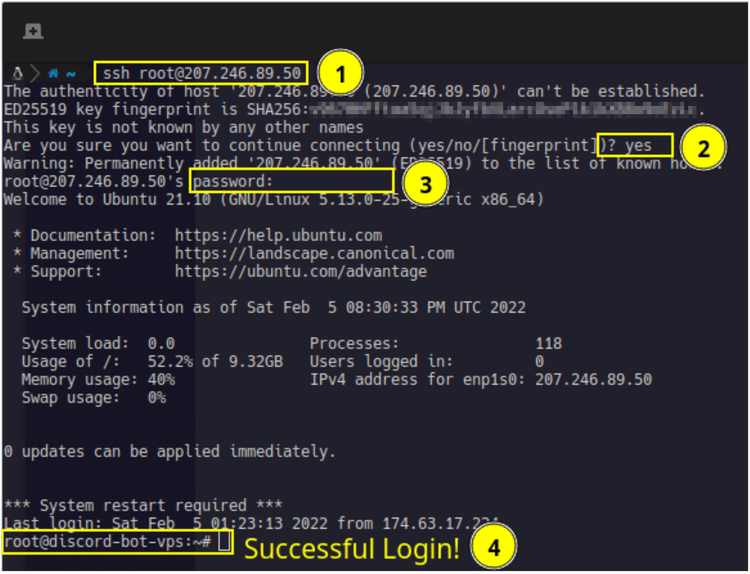 Set up a discord Lore bot - Hyype - Docs